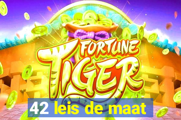 42 leis de maat